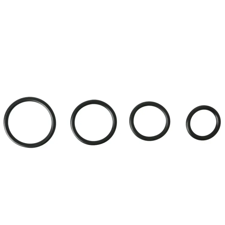 Rubber O-Ring 4-Pack Black Rubber O-Ring 4-Pack Black