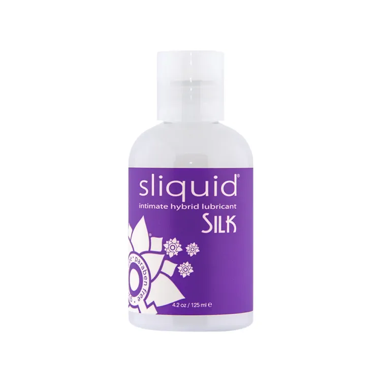 Sliquid Naturals Silk Hybrid Lubricant 4.2 oz. Sliquid Naturals Silk Hybrid Lubricant 4.2 oz.