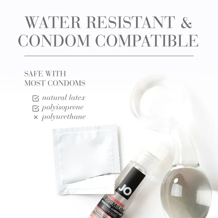 JO Premium Warming Silicone-Based Lubricant 2 oz. JO Premium Warming Silicone-Based Lubricant 2 oz.