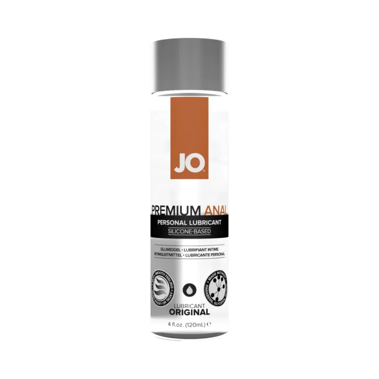 JO Premium Silicone-Based Anal Lubricant 4 oz. JO Premium Silicone-Based Anal Lubricant 4 oz.