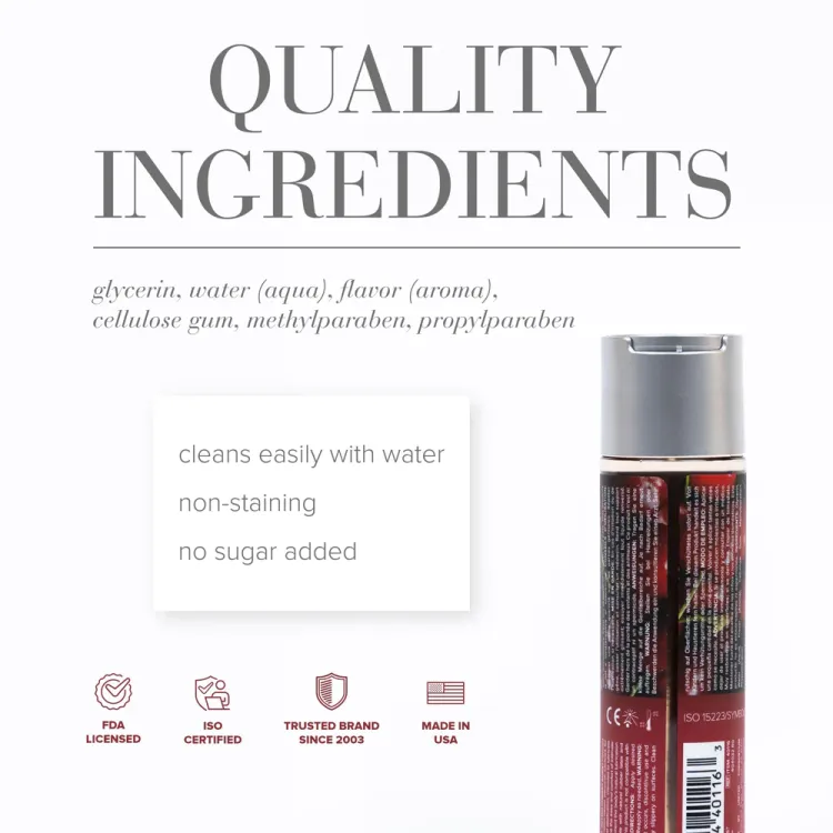 JO H2O Cherry Burst Flavored Water-Based Lubricant 4 oz. (26192) by System Jo | Lubricants | SlipDix.com JO H2O Cherry Burst Flavored Water-Based Lubricant 4 oz. (26192) | SlipDix.com