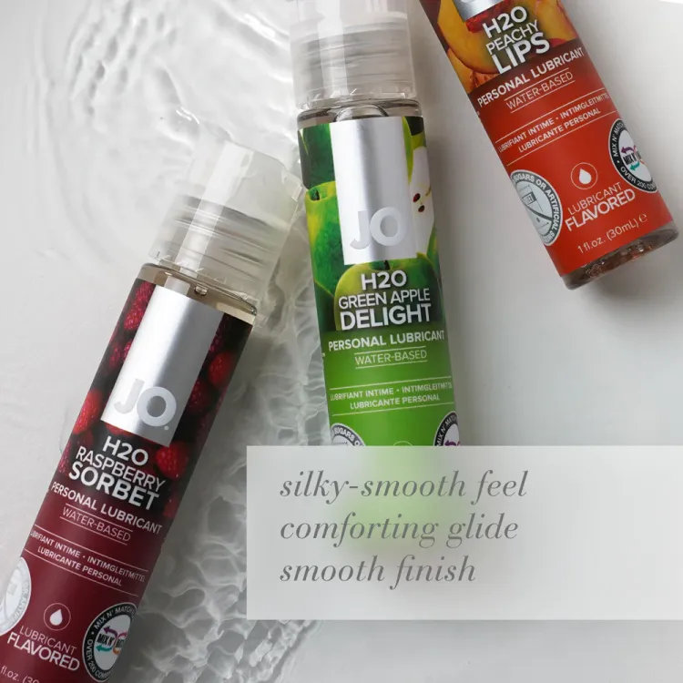 JO H2O Raspberry Sorbet Flavored Water-Based Lubricant 4 oz. (26195) by System Jo | Lubricants | SlipDix.com JO H2O Raspberry Sorbet Flavored Water-Based Lubricant 4 oz. (26195) | SlipDix.com