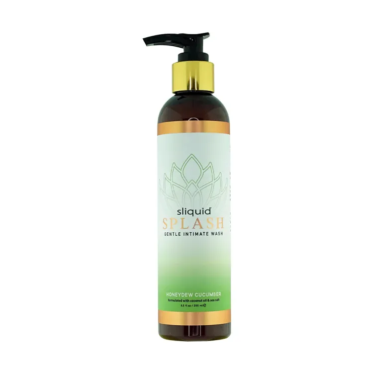 Sliquid Splash Feminine Wash Honeydew Cucumber 4.2 oz. (26671) by Sliquid | | SlipDix.com Sliquid Splash Feminine Wash Honeydew Cucumber 4.2 oz. (26671) | SlipDix.com