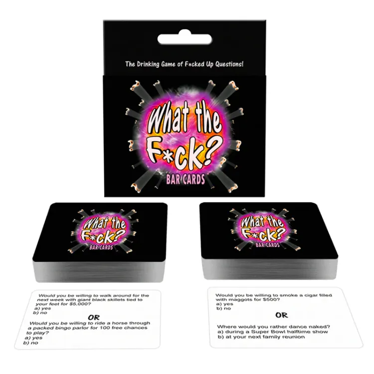 What The Fuck? (Bar Game) (33946) by Kheper Games | Adult Party Games | SlipDix.com What The Fuck? (Bar Game) (33946) | SlipDix.com