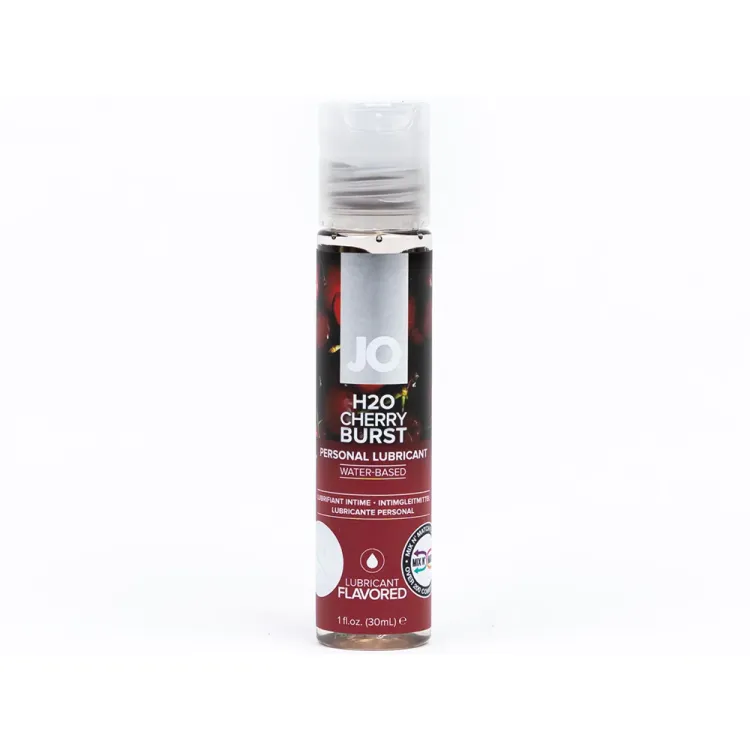 JO Cherry Burst Flavored Water-Based Lubricant 1 oz. JO Cherry Burst Flavored Water-Based Lubricant 1 oz.