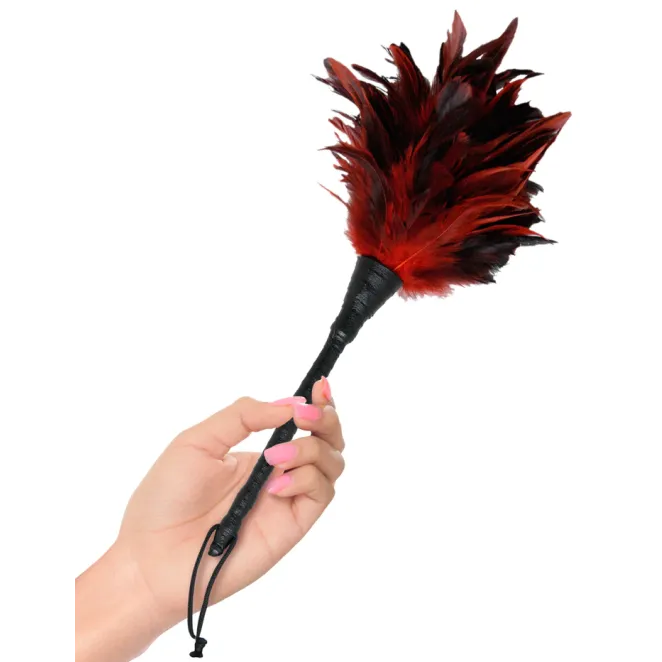 Frisky Feather Duster Red