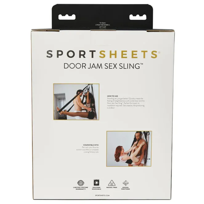 Adjustable Door Jam Sex Sling Black