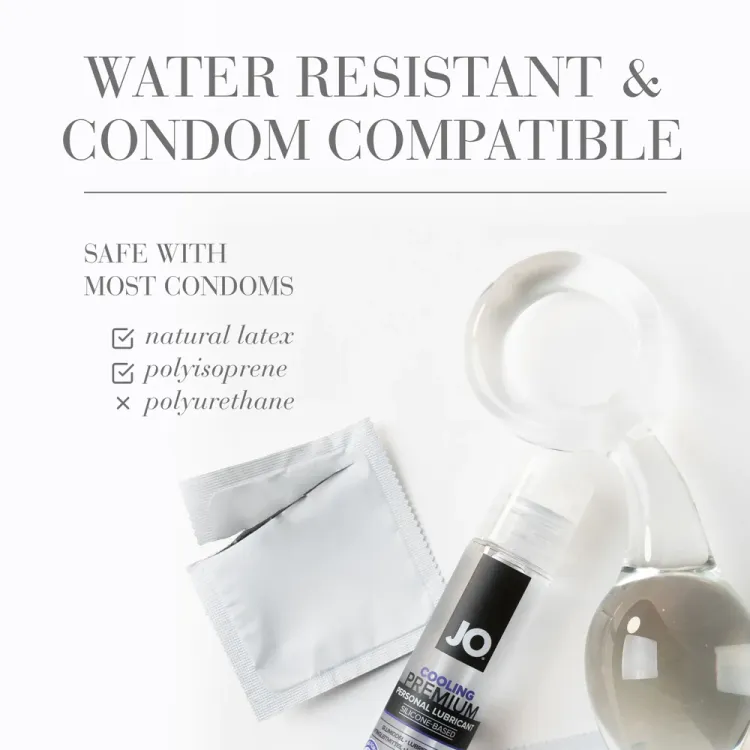JO Premium Cooling Silicone-Based Lubricant 2 oz. JO Premium Cooling Silicone-Based Lubricant 2 oz.