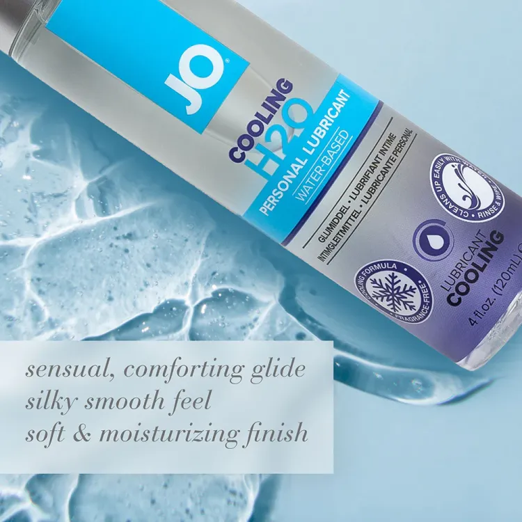 JO H2O Cooling Water-Based Lubricant 2 oz. JO H2O Cooling Water-Based Lubricant 2 oz.