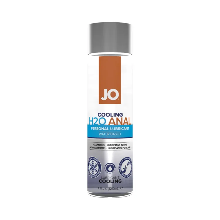 JO H2O Anal Cooling Water-Based Lubricant 4 oz. JO H2O Anal Cooling Water-Based Lubricant 4 oz.