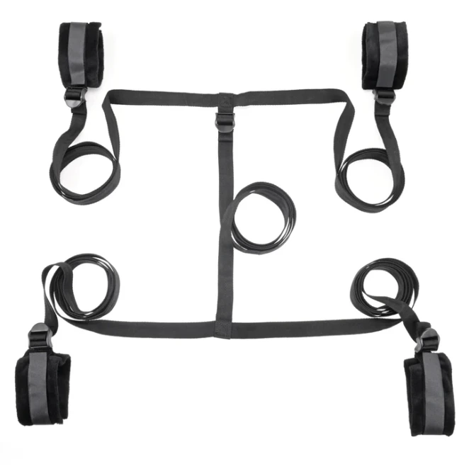Sportsheets Adjustable Bed Bondage Restraint Kit (5 Piece)