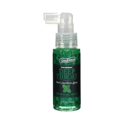 Doc Johnson Good Head Deep Throat Mint Oral Anesthetic Spray 2 oz.