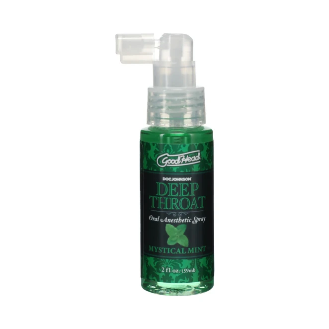 Doc Johnson Good Head Deep Throat Mint Oral Anesthetic Spray 2 oz.