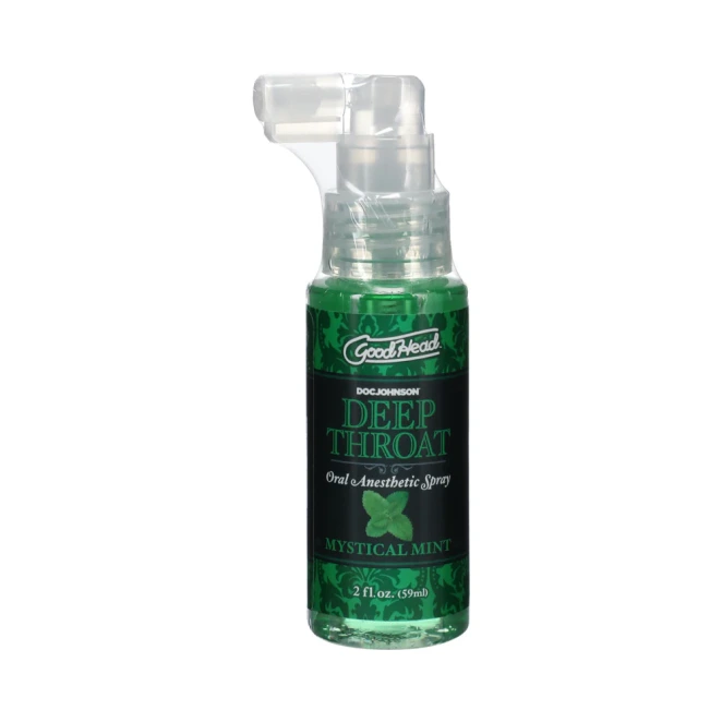 Doc Johnson Good Head Deep Throat Mint Oral Anesthetic Spray 2 oz.