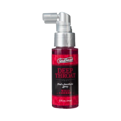 Doc Johnson Good Head Deep Throat Cherry Oral Anesthetic Spray 2 oz.