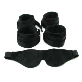 Sportsheets Our First Bondage Kit Black