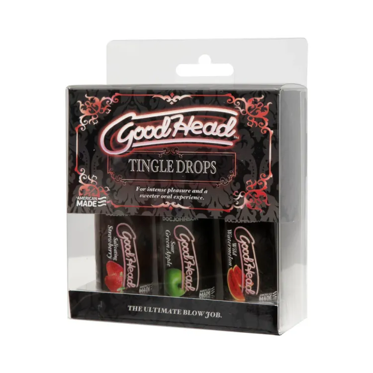 GoodHead Tingle Drops 3 Pack GoodHead Tingle Drops 3 Pack
