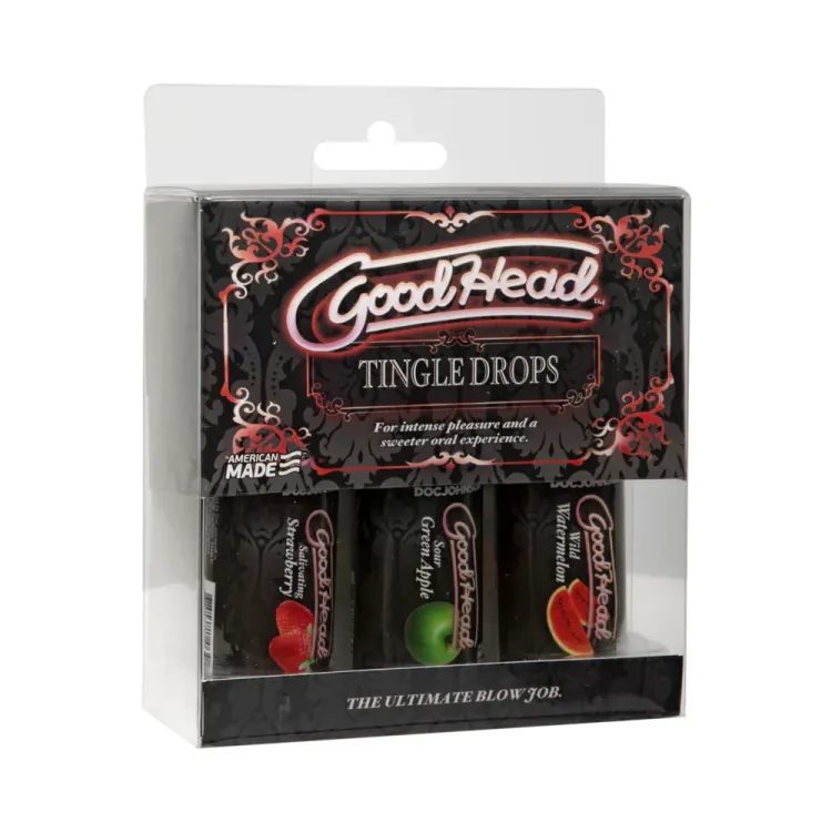 GoodHead Tingle Drops 3 Pack GoodHead Tingle Drops 3 Pack
