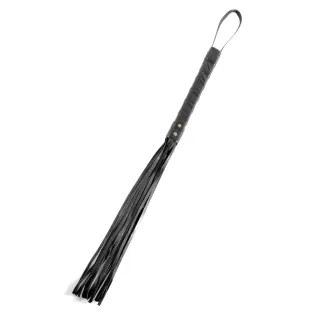 Cat-O-Nine Tails Flogger Black
