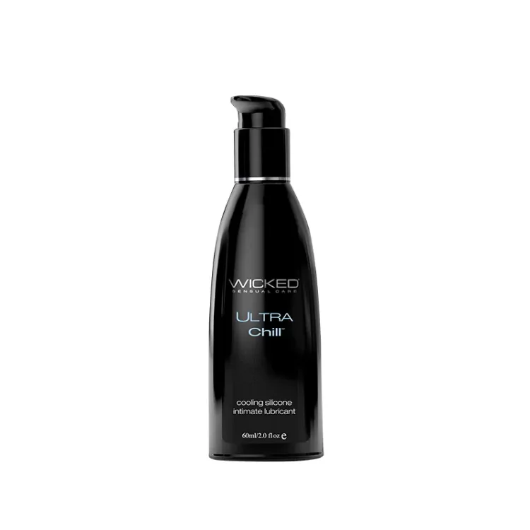 Wicked Ultra Chill Cooling Silicone Lubricant 2 oz. Wicked Ultra Chill Cooling Silicone Lubricant 2 oz.