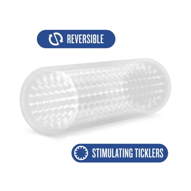 Stroke Sleeve Reversible Stroker Clear