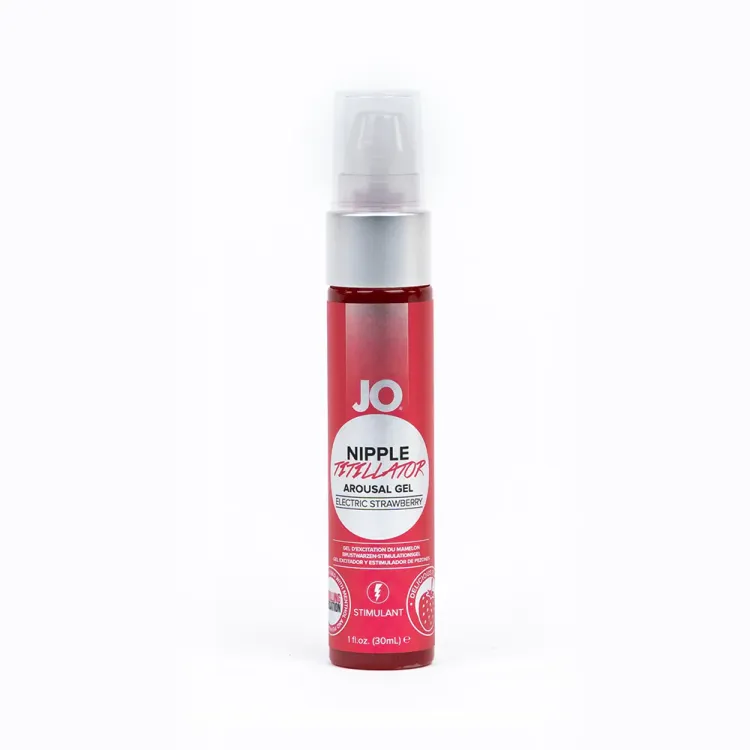 JO Nipple Titillator Arousal Gel Strawberry 1 oz. (45161) by System Jo | Better Female Orgasms | SlipDix.com JO Nipple Titillator Arousal Gel Strawberry 1 oz. (45161) | SlipDix.com