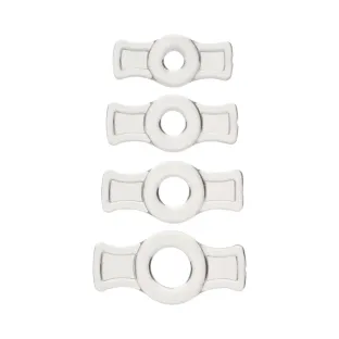 TitanMen Cock Ring Set Clear