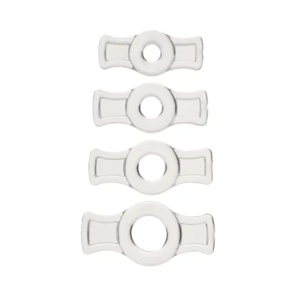 TitanMen Cock Ring Set Clear