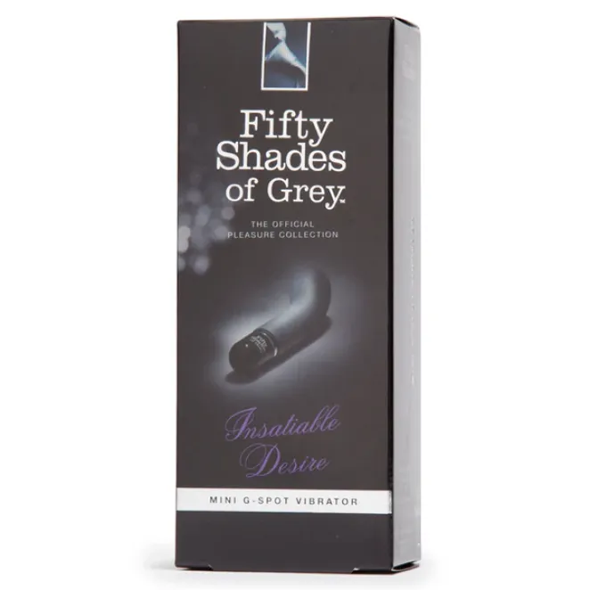 Fifty Shades of Grey Insatiable Desire Mini Silicone G-Spot Vibrator