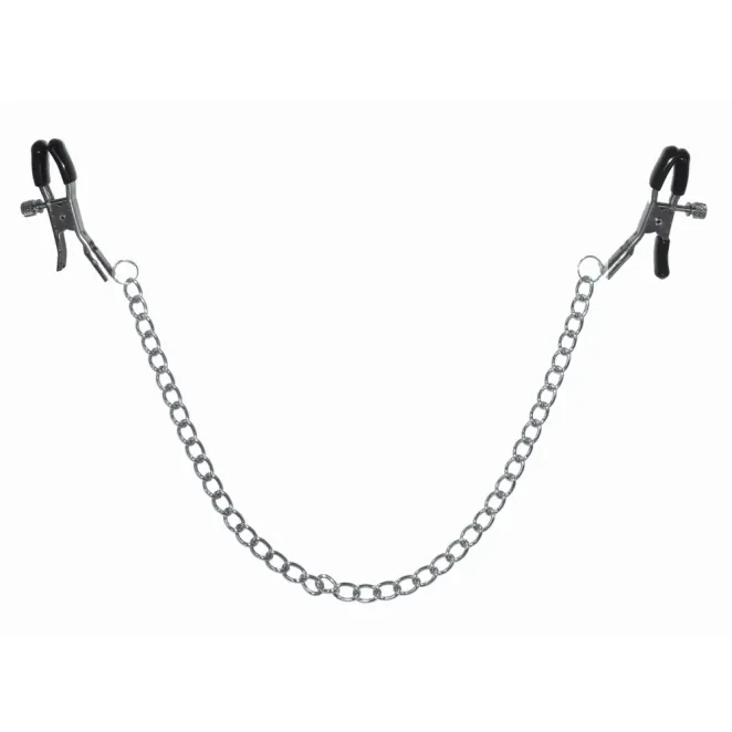 Adjustable Chained Nipple Clamps