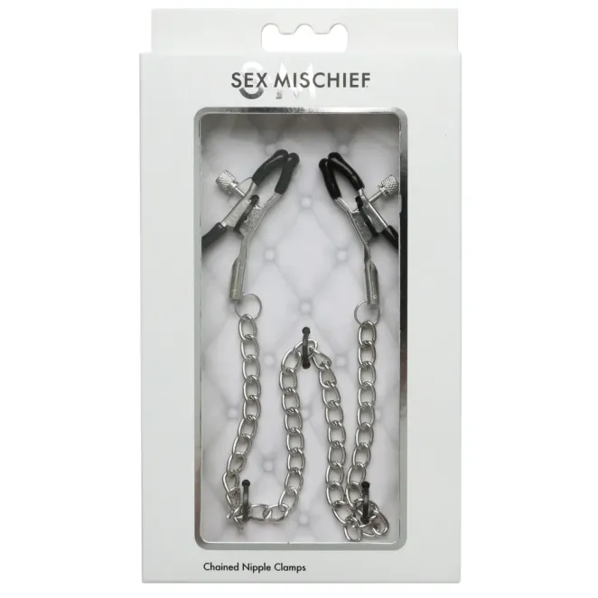 Adjustable Chained Nipple Clamps
