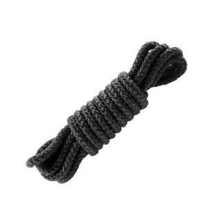 Mini Silk Rope 6 ft. Black