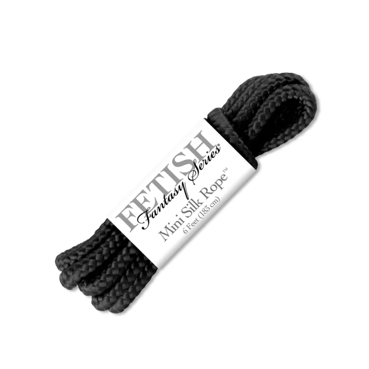 Mini Silk Rope 6 ft. Black Mini Silk Rope 6 ft. Black