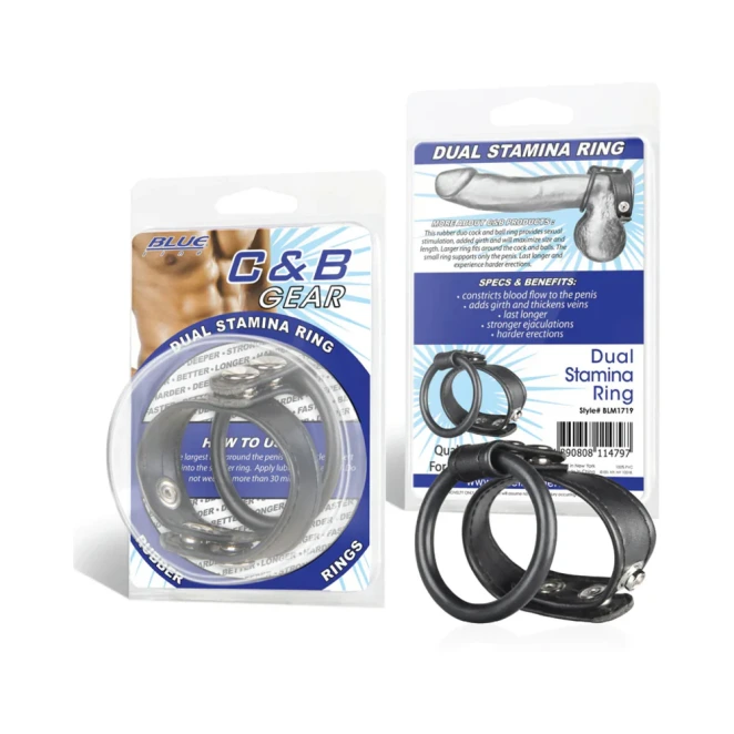 Blue Line C&B Gear Adjustable Stamina Cock Ring