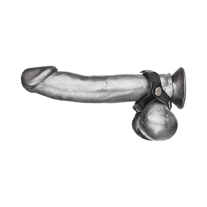 Blue Line C&B Gear V-Style Cock Ring with Ball Divider