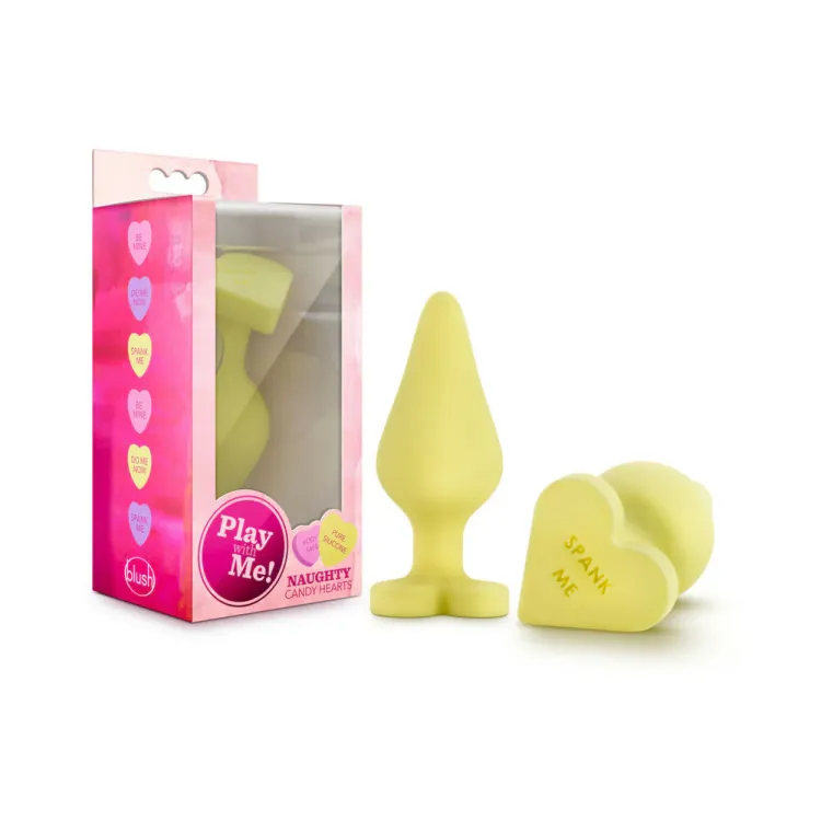 Anal 'Spank Me' Candy Hearts Butt Plug