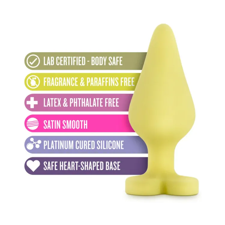 Anal 'Spank Me' Candy Hearts Butt Plug