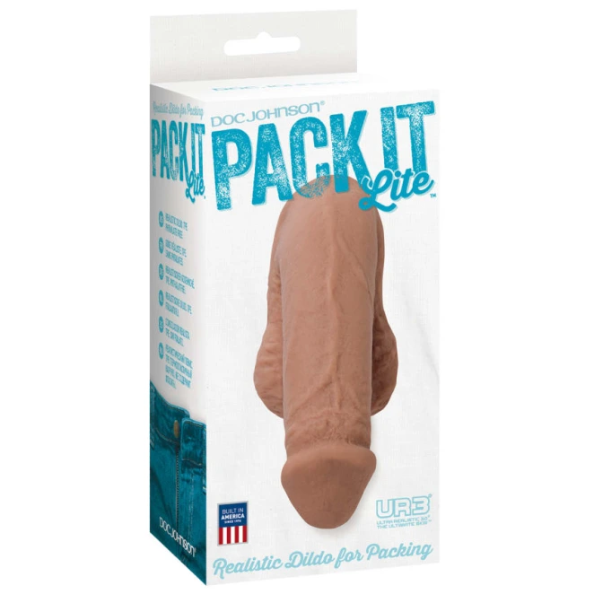 Doc Johnson Pack It Soft Packer Tan (Lite)