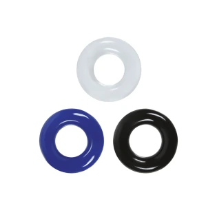 Renegade Donut Cock Ring Multipack (3 Count)