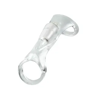 Fantasy X-tensions Vibrating Cock Sling Clear
