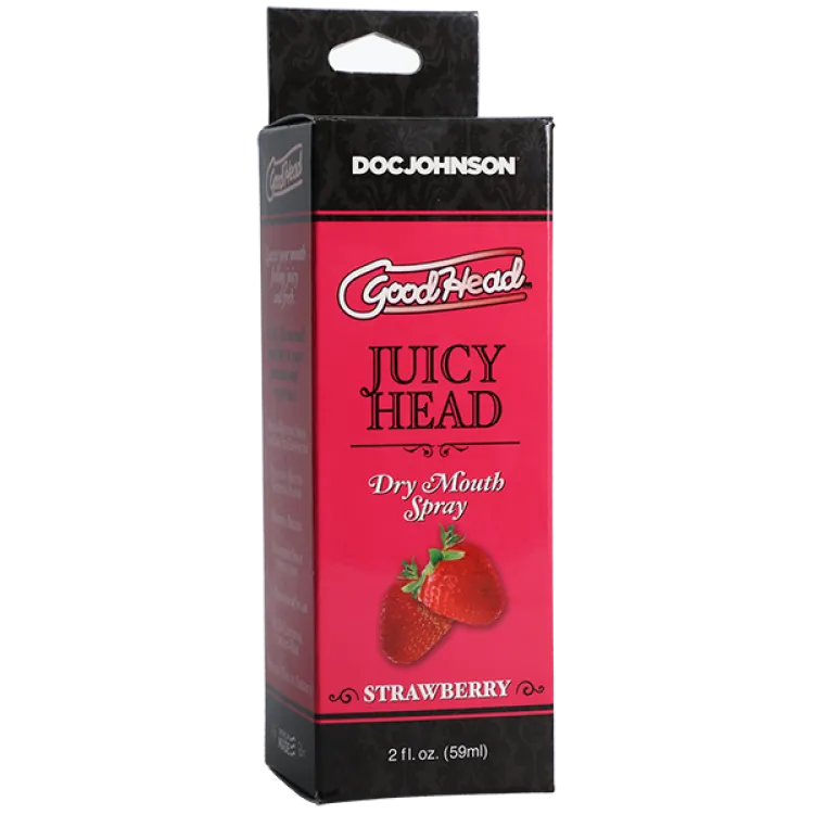 GoodHead Juicy Head Dry Mouth Spray Sweet Strawberry 2 fl. oz. GoodHead Juicy Head Dry Mouth Spray Sweet Strawberry 2 fl. oz.