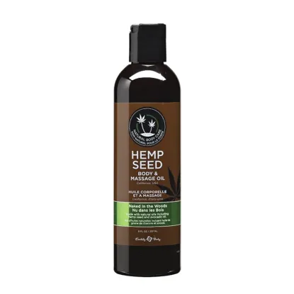 Earthly Body Naked in the Woods Massage Oil 8 oz.