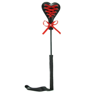 Sportsheets Heart Beat Crop Lace-Bonded Spanking Toy
