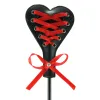 Heart Beat Crop Lace-Bonded Spanking Toy Heart Beat Crop Lace-Bonded Spanking Toy