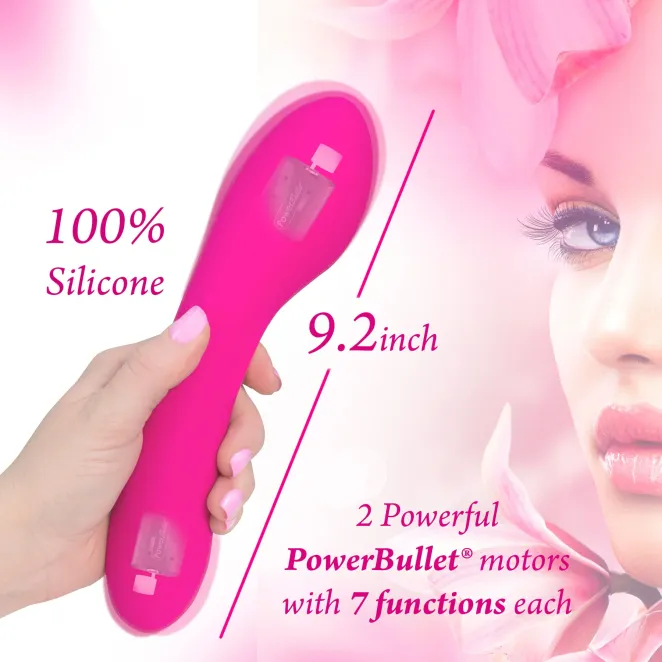 The Swan Wand Rechargeable Powerful Wand Vibrator