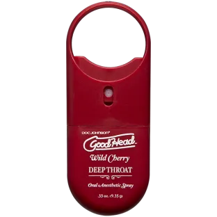 Goodhead to Go - Deep Throat Spray .33oz. Wild Cherry