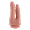 6 Inch King Cock Ultra Realistic Double Penetrator Suction Cup Dildo