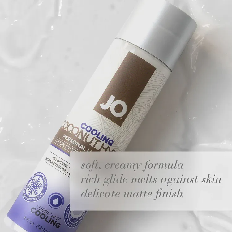 JO Coconut Hybrid Cooling Lubricant 4 oz. JO Coconut Hybrid Cooling Lubricant 4 oz.