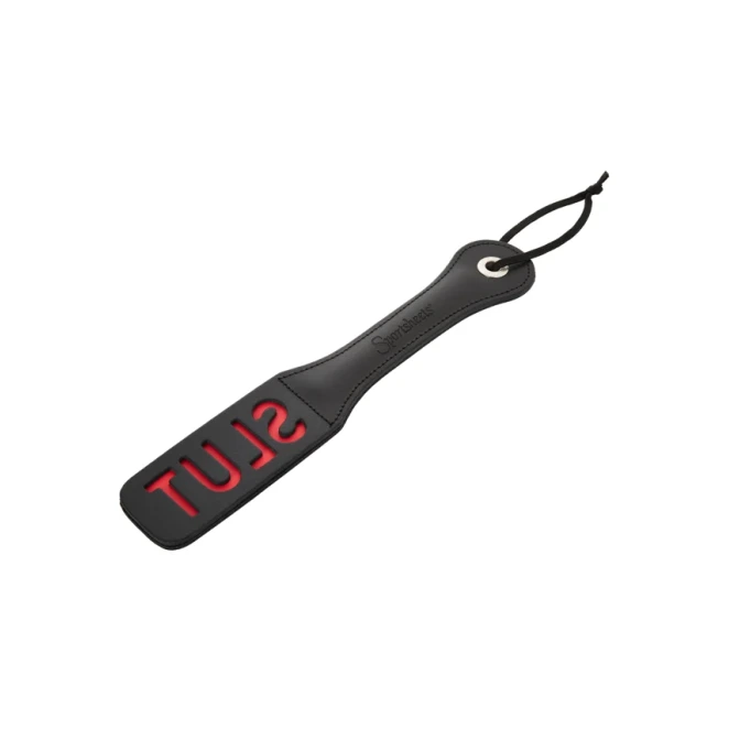 Sportsheets Leather Slut Slapper Paddle