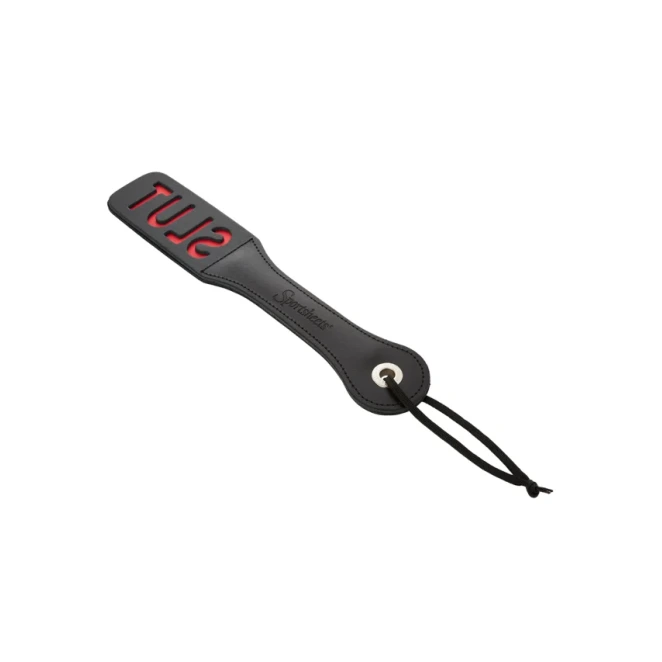 Sportsheets Leather Slut Slapper Paddle